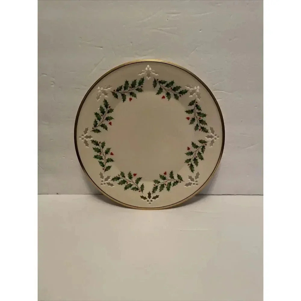Lenox Holiday Dimentions Collection 9 3/8 Inch Cutout Decorative